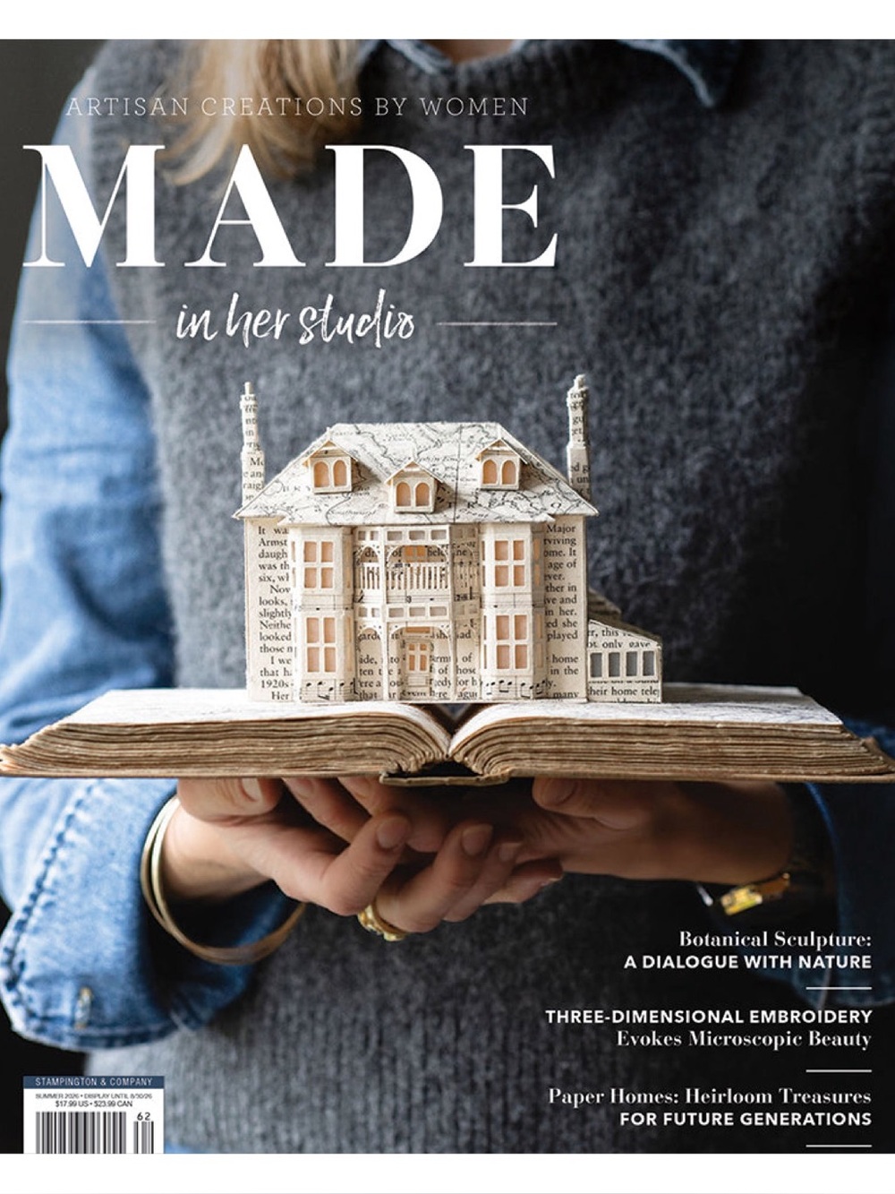 MADE in HER Studio!  Stampington & Co. Summer 2026. Brand New Series!